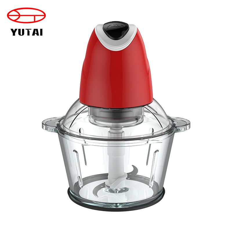 Многофункциональный электрический кухонный комбайн с двойным лезвием из нержавеющей стали, измельчитель овощей