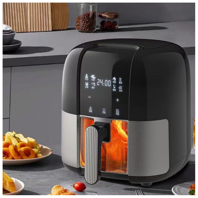 Электрические плиты для домашней кухни, 6 л, Freidora Electrica Friteuse, аэрогриль быстрого приготовления, лучшая умная аэрофритюрница, духовка для выпечки, аэрофритюрница