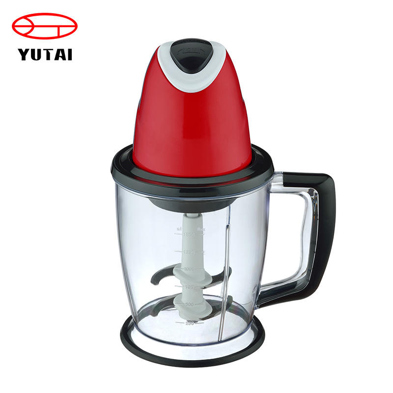 Многофункциональный электрический кухонный комбайн с двойным лезвием из нержавеющей стали, измельчитель овощей