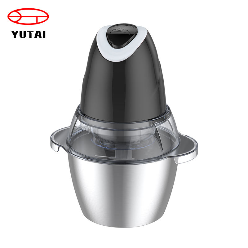 Многофункциональный электрический кухонный комбайн с двойным лезвием из нержавеющей стали, измельчитель овощей